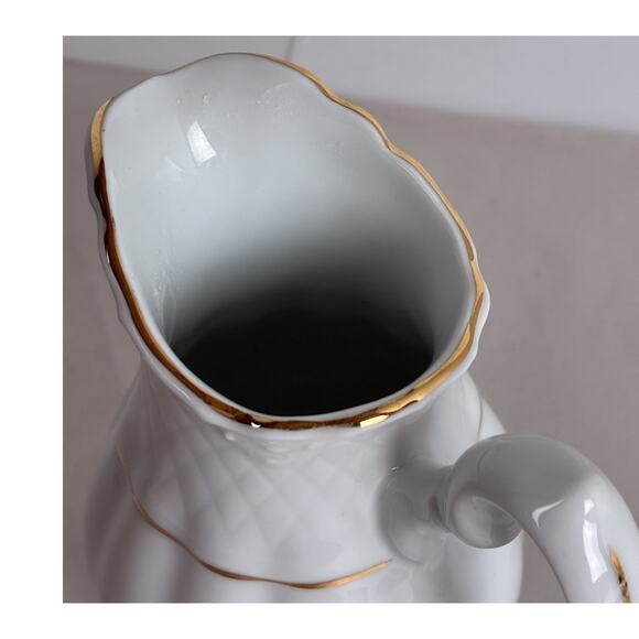 Dinnerware Creamer S. Paulo Brazil Pattern Vilma Fine China 1940s Vintage - Picture 5 of 8